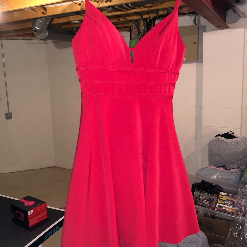 Red dress